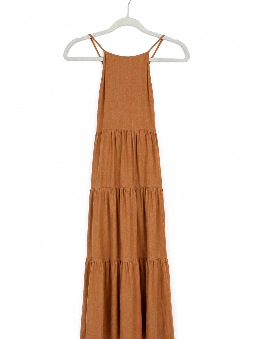 Sadie & Sage Tiered Open Back Maxi Dress